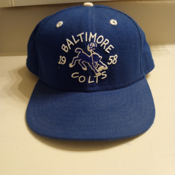 New Era Vintage Y2K Baltimore Colts men's snapback hat - Picture 2 of 10